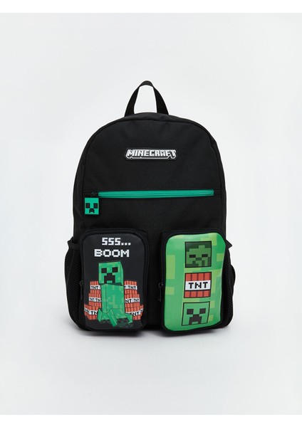 Yeni Sezon Minecraft Baskılı Erkek Çocuk Sırt Çantası