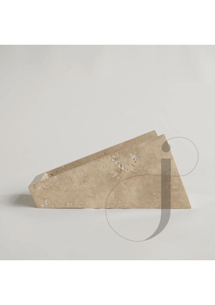 Mermer Şarap Standı, Şık ve Dayanıklı Traverten Tasarımı