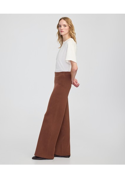 Wide Leg Fit Triko Pantolon IW6250003219041 fiyatları