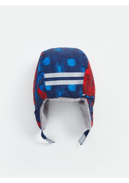 Yeni Sezon Spider-Man Baskılı Erkek Çocuk Kar Şapkası modelleri