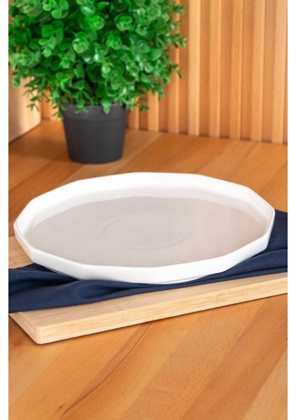 Hexagon Art 4'lü Servis Tabak 26CM