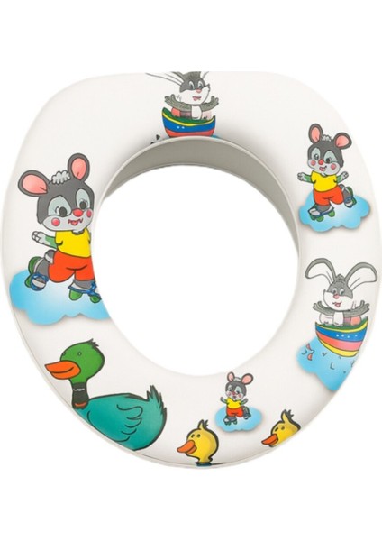 Yumuşak Oturaklı Desenli Taşınabilir Çocuk Klozet Adaptörü fiyatları