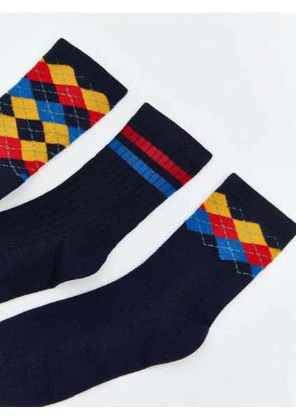 Yeni Sezon Desenli Erkek Çocuk Soket Çorap 5'li fiyatları