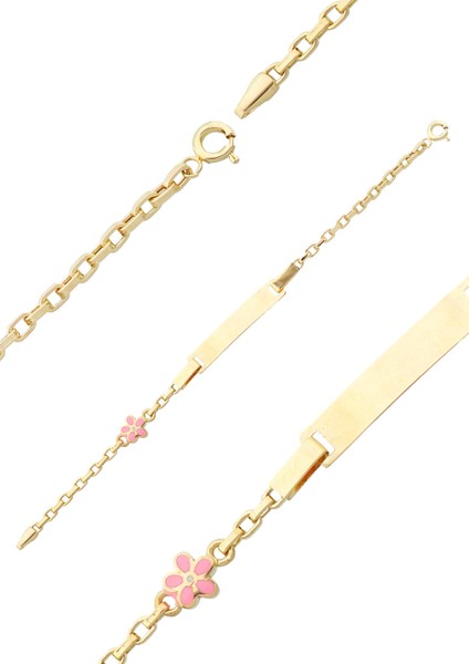 Papatya Bebek Künye Bileklik