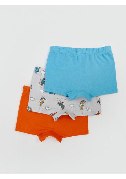 Yeni Sezon Beli Lastikli Penye Erkek Çocuk Boxer 3'lü fiyatları
