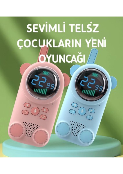 Çocuklar Için Kamp Yürüyüş El Telsizi Şarj Edılebılır 3km Menzil modelleri