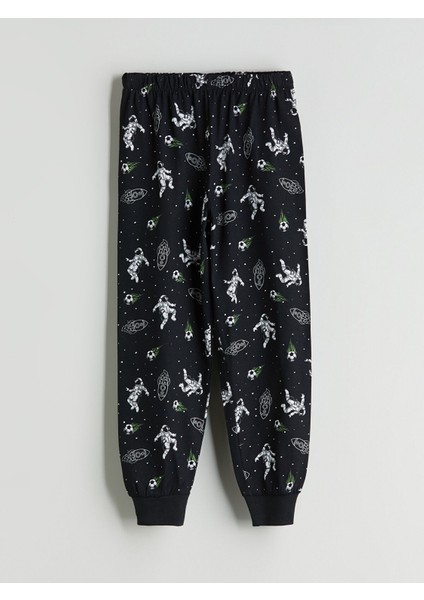 Yeni Sezon Beli Lastikli Erkek Çocuk Pijama Alt