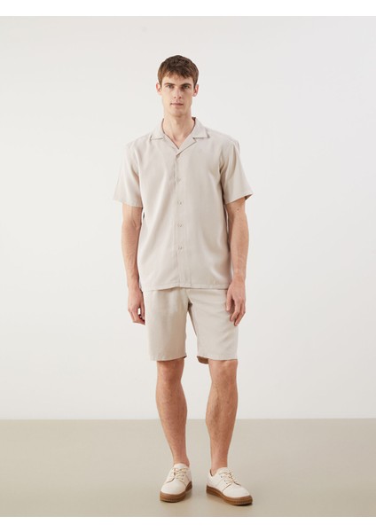 Yeni Sezon Regular Fit Kısa Kollu Armürlü Erkek Gömlek fiyatları