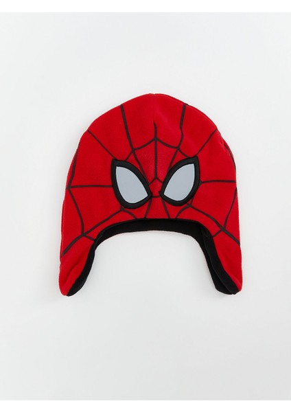 Yeni Sezon Spider-Man Baskılı Erkek Çocuk Kulaklıklı Bere