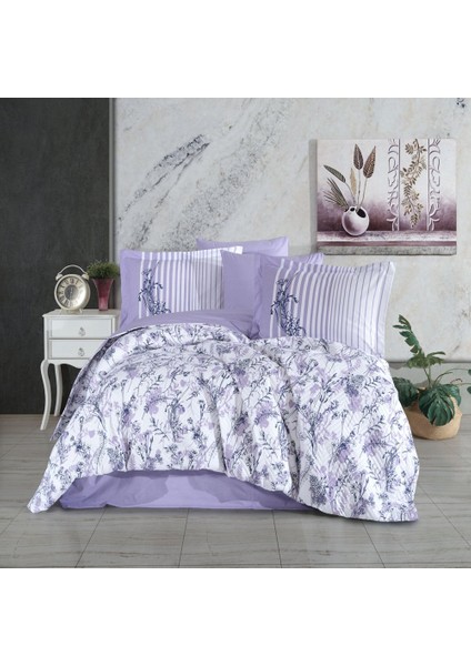 Anabel Amatis - Çift Kişilik Poplin Kapitone Nevresim Takımı