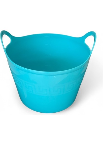 Turkuaz, Esnek Plastik Kova – 20 Litre, Temizli Kovası, Esneyebilen Oyuncak ve Çamaşır Sepeti indirimleri