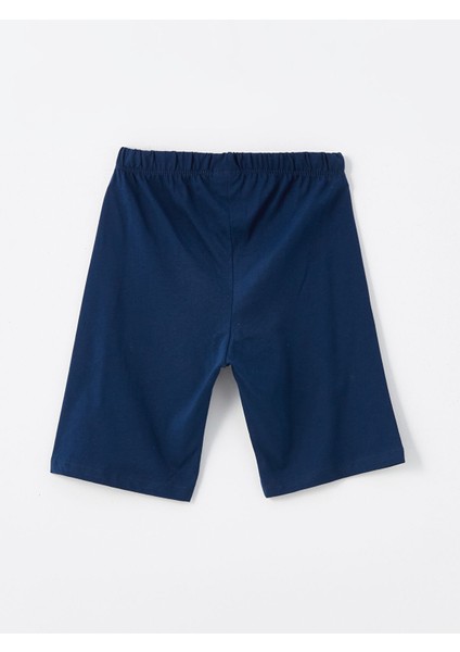 Yeni Sezon Bisiklet Yaka Çizgili Kısa Kollu Erkek Çocuk Şortlu Pijama Takımı indirimleri