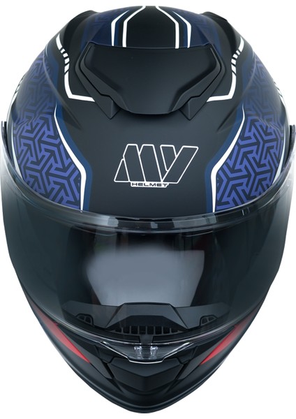 Gp My Helmet MKS002-BBR Güneş Vizörlü Şeffaf Çene Açılır Motosiklet Kaskı Xxl fiyatları