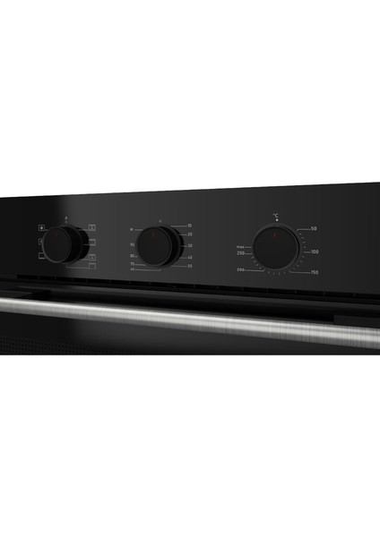 Flowart One Ultra Sessiz Siyah Ankastre Set (D080-SA Yeni Seri + SS205 + QBL62CS )