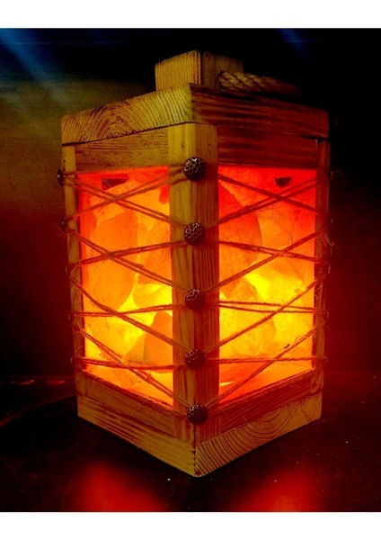 Doğal Çankırı Kaya Tuzu Lamba, Enerji ve Dekorasyon Için Şık Seçenek