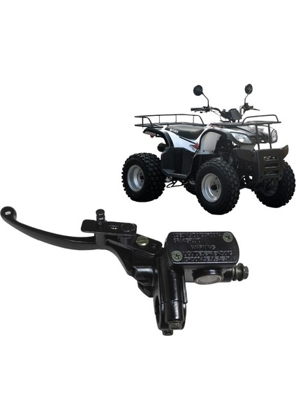 Arka Fren Üst Merkezi Kilitli ( Sol ) - Kuba Atv Garden Track