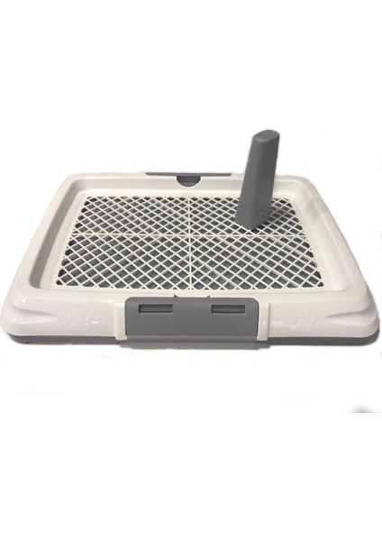 Büyük Boy Köpek Tuvalet Eğitim Pedi Tablası 61X45 cm Beyaz