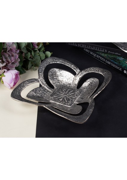 Festıve Kare Meyvelık Sılver 28X28X6 cm modelleri