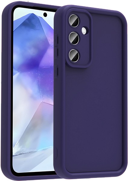 Samsung Galaxy A26 Uyumlu Kamera Korumalı Parlak Stil Tasarım Kapak