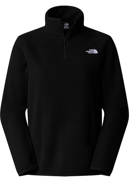 Glacier Fleece 1/4 Zip Kadın Siyah Outdoor Polar NF0A8D2JJK31 indirimleri