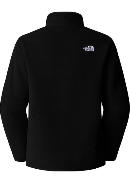 Glacier Fleece 1/4 Zip Kadın Siyah Outdoor Polar NF0A8D2JJK31