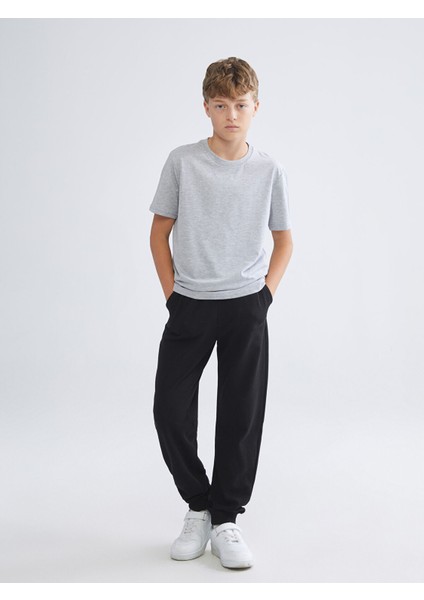 Yeni Sezon Beli Lastikli Erkek Çocuk Jogger Eşofman Altı