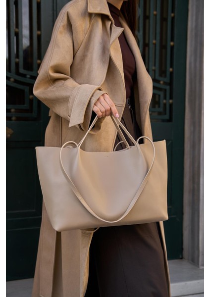 Vizon Kadın Tokalı Tote Çanta fiyatları