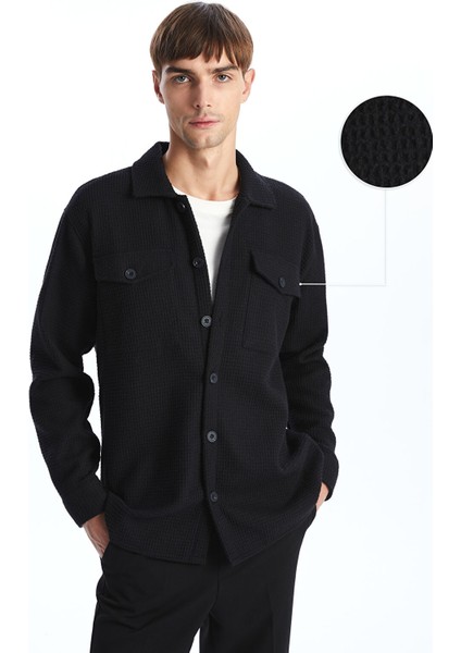 Yeni Sezon Regular Fit Uzun Kollu Erkek Gömlek Ceket