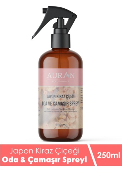 Japon Kiraz Çiçeği Oda ve Çamaşır Spreyi 250ML