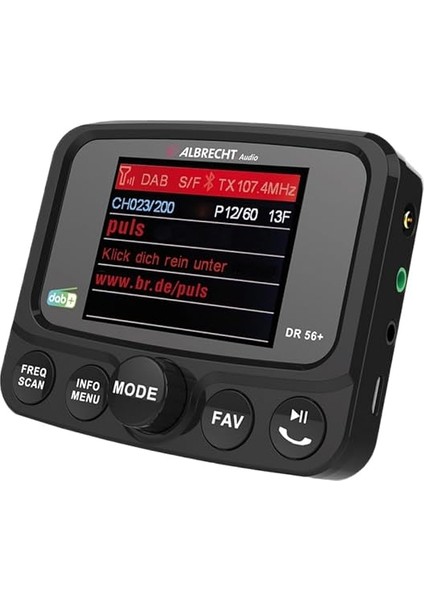 Dr 56+ Dab+ Fm Transmitter | Bluetooth Araç Radyo Adaptörü, Tft Ekranlı, Eller Serbest ve Müzik Yayın Destekli fırsatları