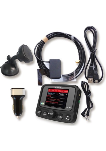 Dr 56+ Dab+ Fm Transmitter | Bluetooth Araç Radyo Adaptörü, Tft Ekranlı, Eller Serbest ve Müzik Yayın Destekli indirimleri