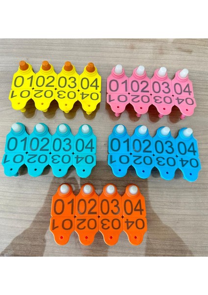 200 Adet Yeşil Küçükbaş Hayvan Küpesi (Pens Ucu Hediye ) fiyatları