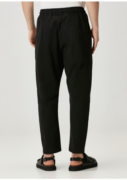 Siyah Beli Kordonlu Pantolon modelleri