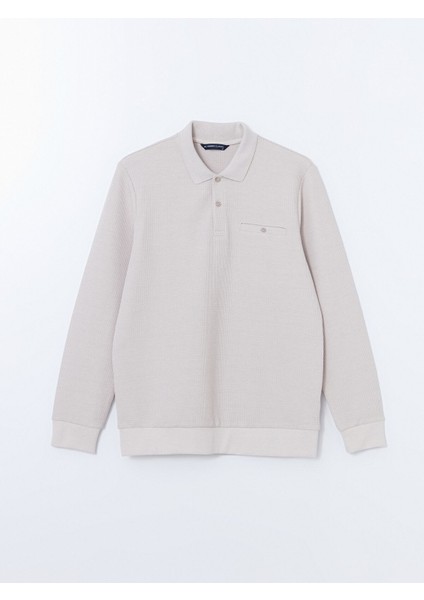 Yeni Sezon Polo Yaka Uzun Kollu Erkek Sweatshirt indirimleri