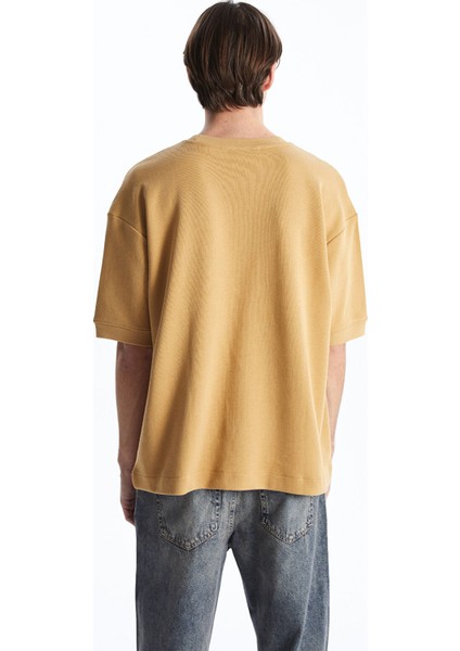 Yeni Sezon Bisiklet Yaka Kısa Kollu Erkek Sweatshirt fırsatları