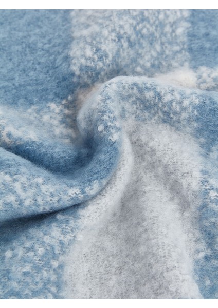 Yeni Sezon Püskül Detaylı Ekose Desenli Erkek Atkı modelleri