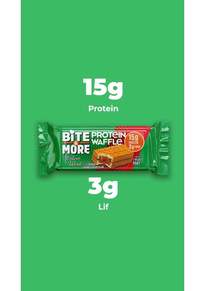 Bite&more Protein Waffle 55 Gram x 1 Adet Tiramisu fiyatları