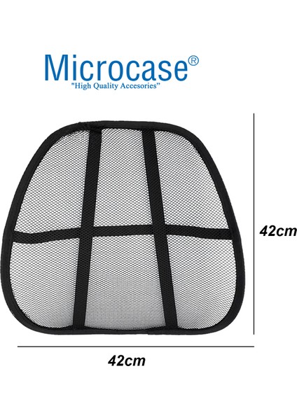 Ortopedik Sırt Bel Minderi Fileli Destekli Ayarlanabilir Araba Koltuk Sandalye 2 Adet AL5380 fırsatları