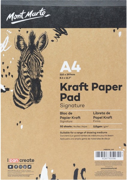 mm Kraft Kağıt Ped Signature A4 50 Yaprak
