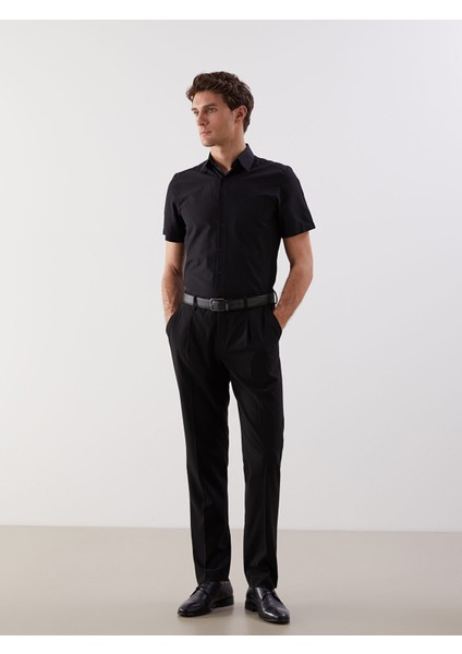 Yeni Sezon Regular Fit Kısa Kollu Poplin Erkek Gömlek fiyatları