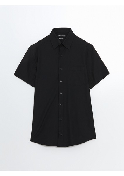 Yeni Sezon Regular Fit Kısa Kollu Poplin Erkek Gömlek indirimleri