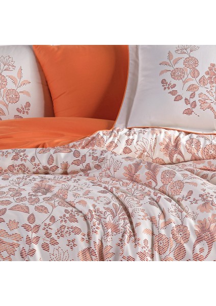 Tiago Oranj - Çift Kişilik Saten Nevresim Takımı fiyatları