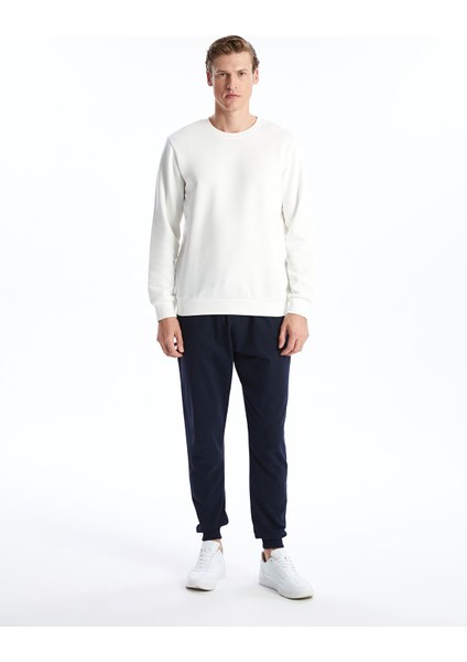 Yeni Sezon Bisiklet Yaka Baskılı Erkek Kalın Sweatshirt fırsatları