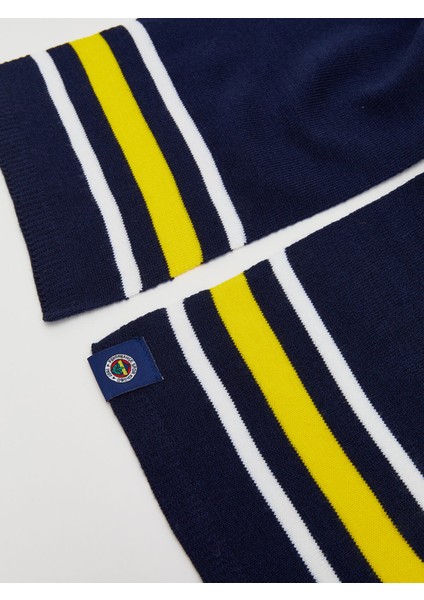 Yeni Sezon Fenerbahçe Nakışlı Erkek Çocuk Atkı Bere Eldiven fiyatları