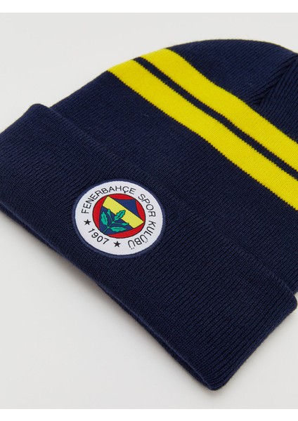 Yeni Sezon Fenerbahçe Nakışlı Erkek Çocuk Atkı Bere Eldiven modelleri