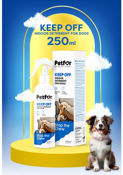 Doğal Köpek Uzaklaştırıcı Sprey 250 Ml, Güvenli ve Etkili Doğa Dostu Koruma