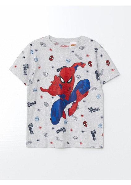 Yeni Sezon Bisiklet Yaka Spider-Man Baskılı Erkek Çocuk Şortlu Pijama Takımı fiyatları