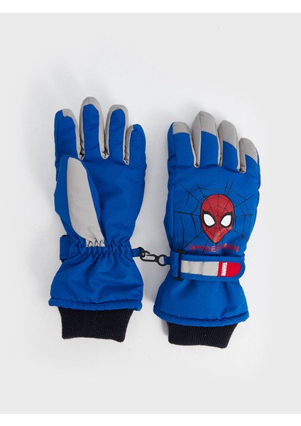 Yeni Sezon Spider-Man Baskılı Erkek Çocuk Eldiven
