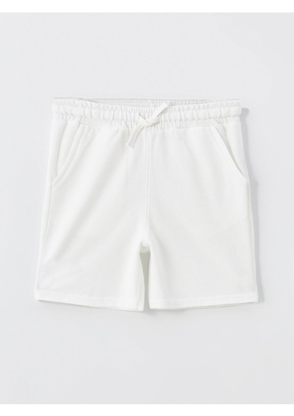 Yeni Sezon Beli Lastikli Basic Erkek Çocuk Şort
