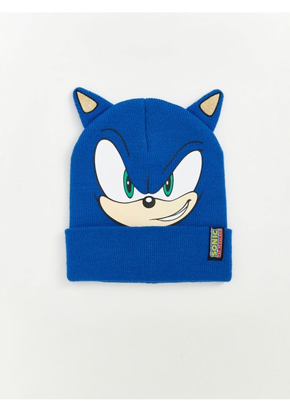 Yeni Sezon Sonic Baskılı Erkek Çocuk Bere